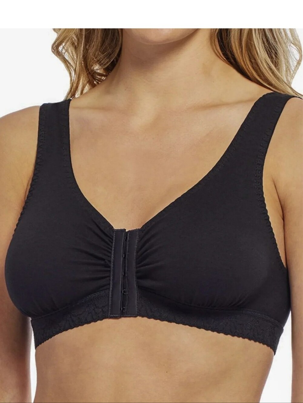 Angel Martin Black Bra 38